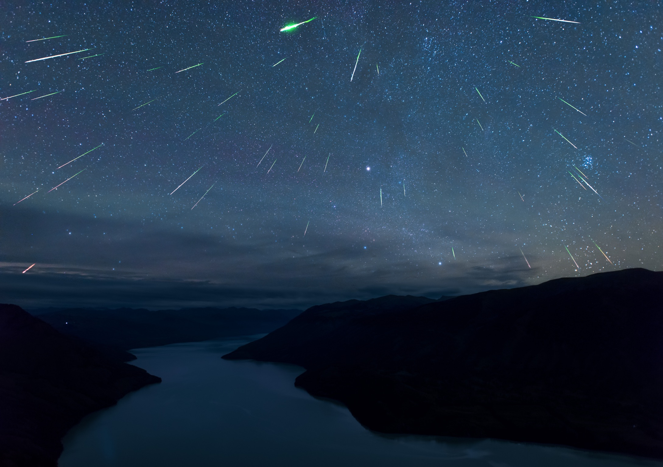 Where And When The Meteor Shower Might Be Visible Tonight Trendradars   Meteor Shower 