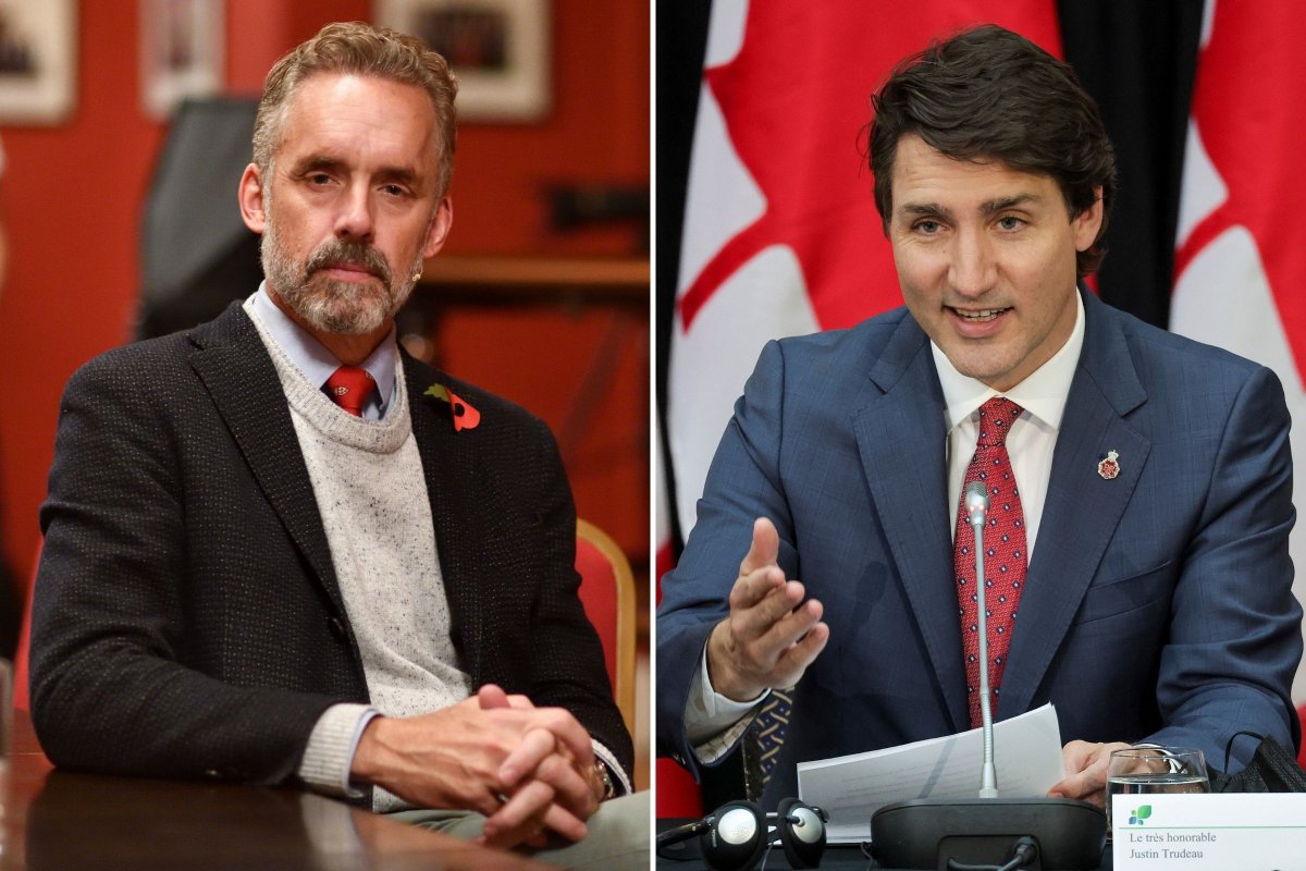 Jordan Peterson criticizes Justin Trudeau's travel restrictions