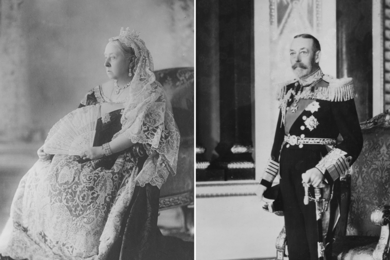 Queen Victoria Diamond Jubilee George V Silver