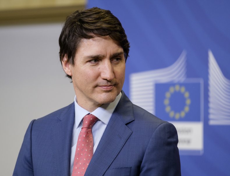 Justin Trudeau at the European Commission