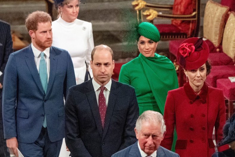 Harry, Meghan With William, Kate