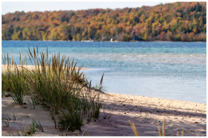 Stock image of a lake