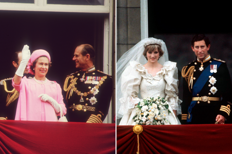 Queen Silver Jubilee Charles Diana Wedding Day