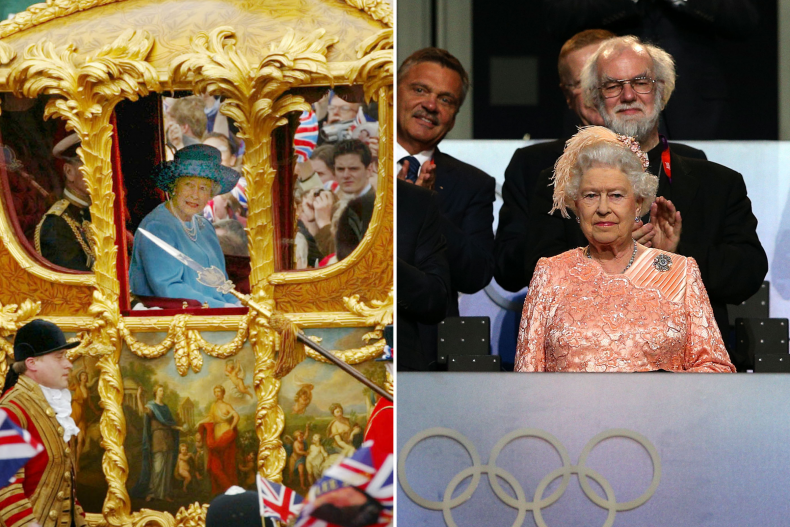 Queen Elizabeth Golden Jubilee London Olympics