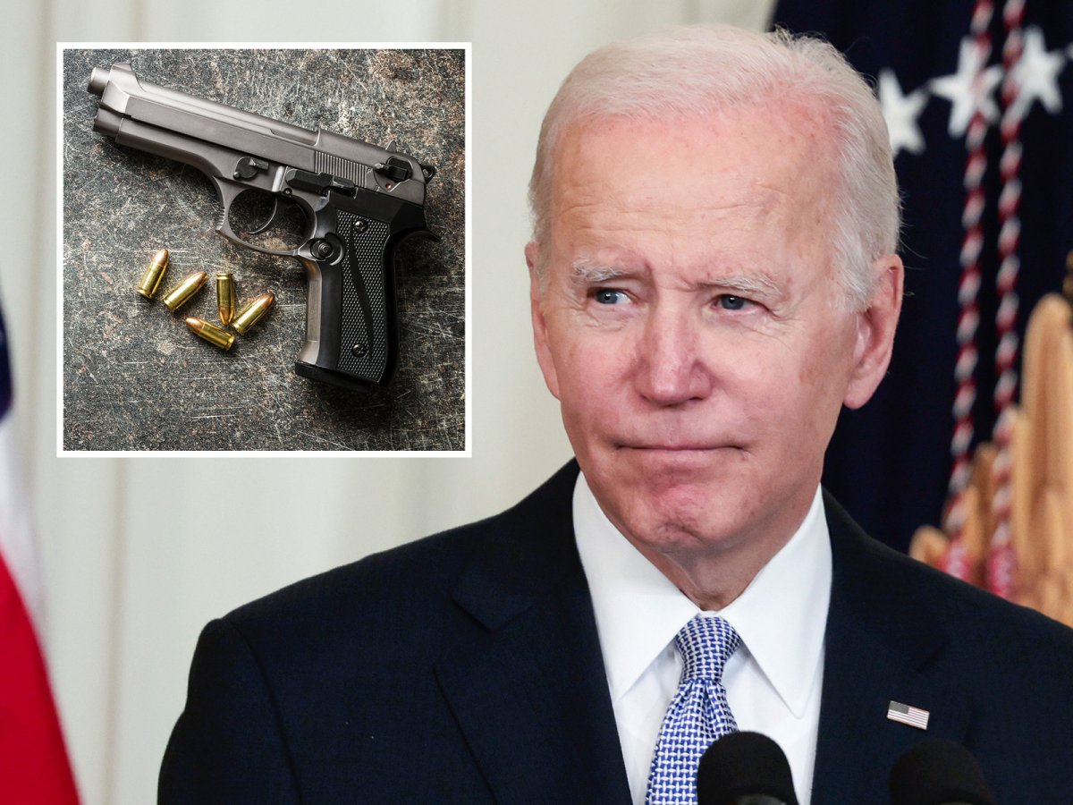 Joe Biden and 9MM Handgun