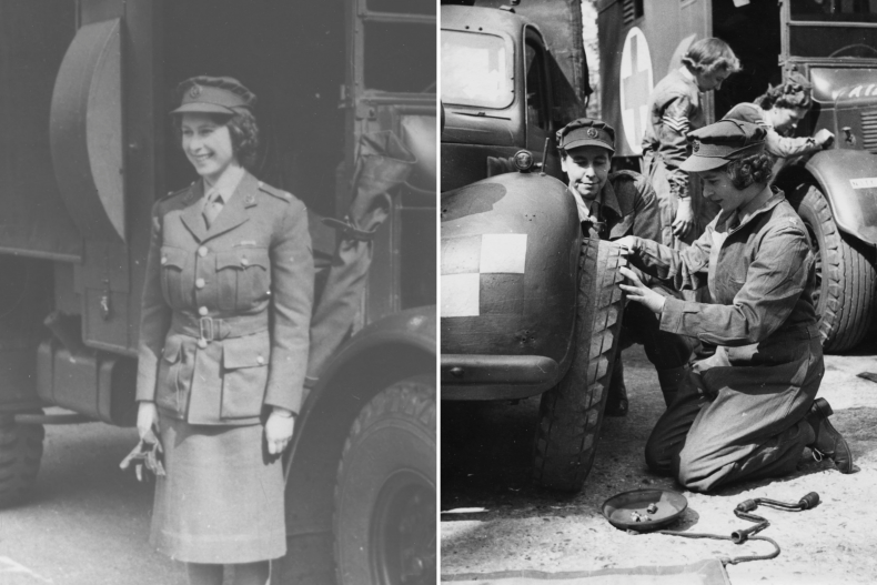 Queen Elizabeth II ATS Wartime Service