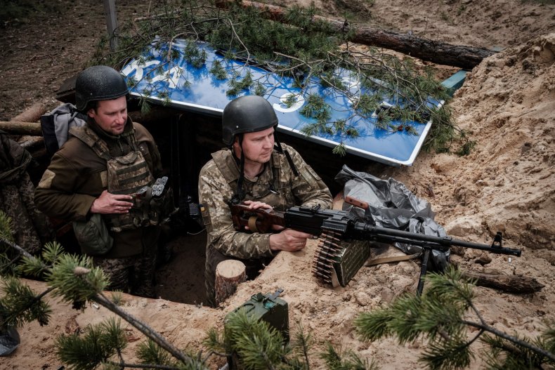 Ukraine troops near Lyman Donbas Donetsk Luhansk
