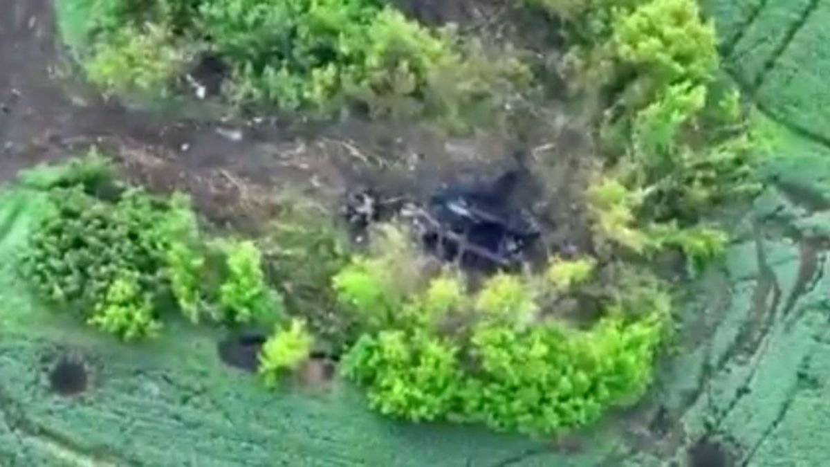 Ukrainian Troops Destroy Russian Armored Vehicles Near Zaporizhzhia