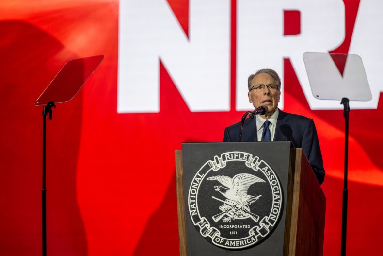 NRA re-elects CEO Wayne LaPierre
