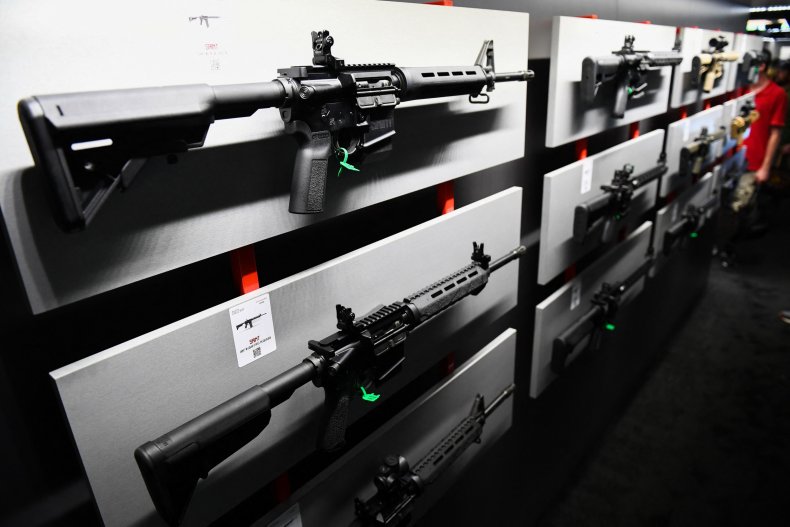 AR-15 Rifles at NRA Convention