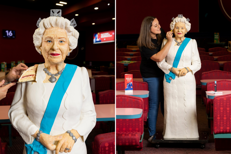 Queen Elizabeth II Lifesize Cake TikTok Creation