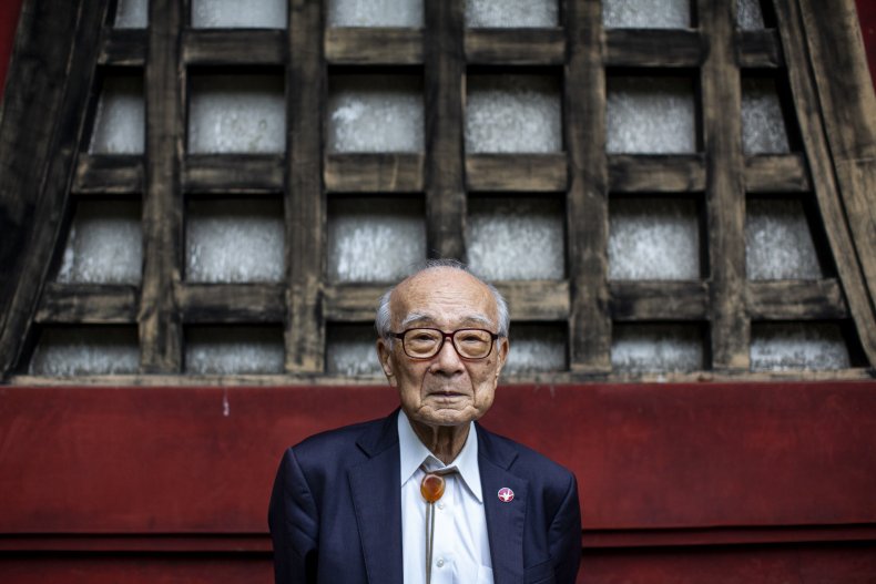 Terumi Tanaka survivor of Nagasaki bombing