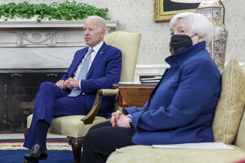 Joe Biden Janet Yellen