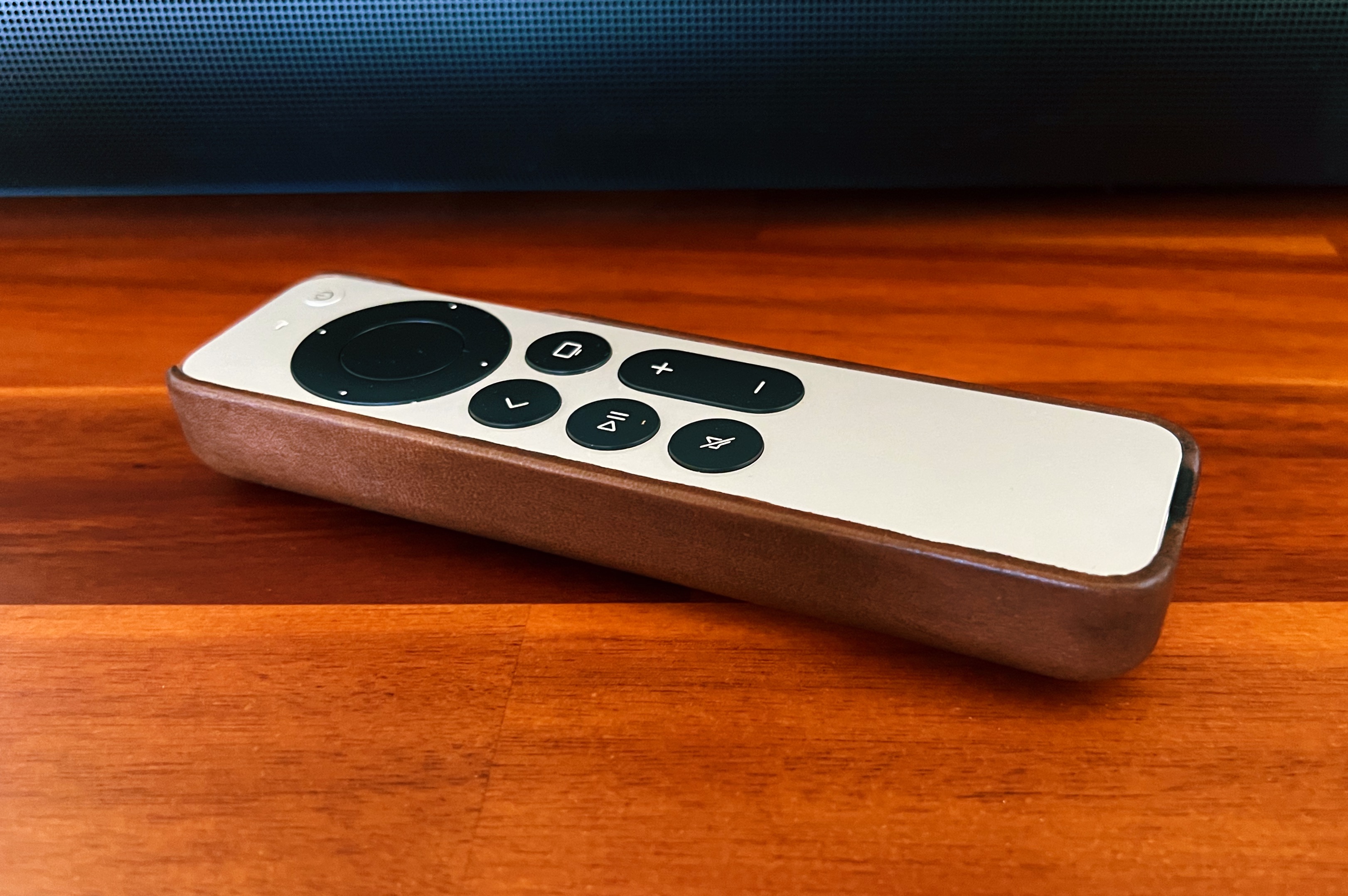 This Siri Remote Leather Cover With AirTag Slot Is Kind of Cool