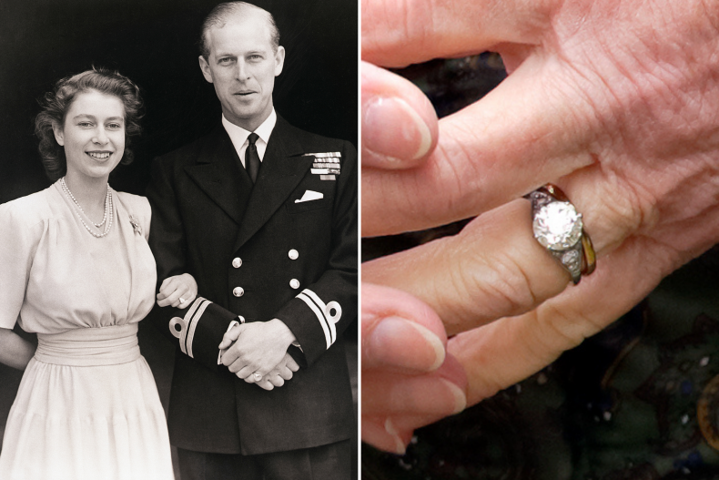Queen Elizabeth Engagement Ring