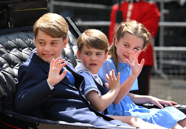 George, Charlotte and Louis Join Platinum Jubilee