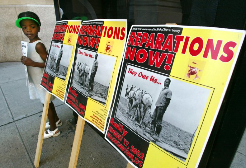 A 2002 Reparations Protest in New York