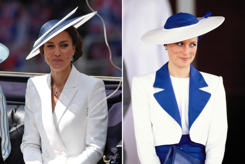 Kate Middleton Princess Diana Hat 2022