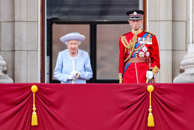 Queen Elizabeth Duke of Kent Jubilee Balcony