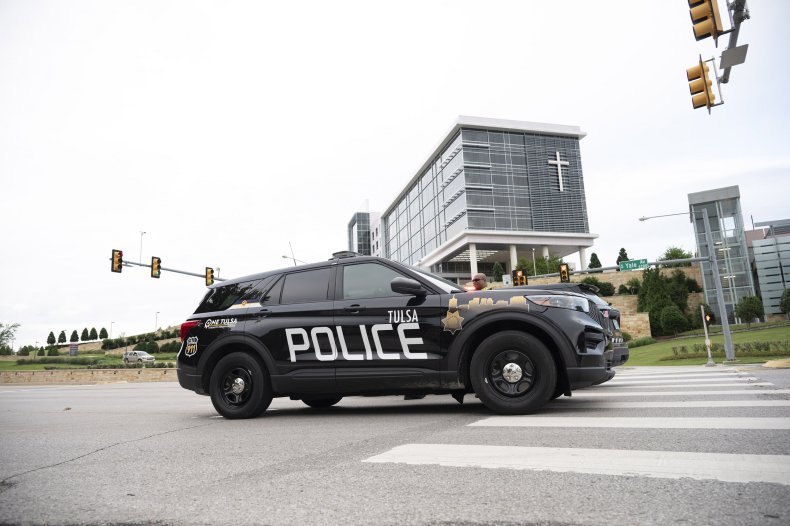Police on Scene in Tulsa