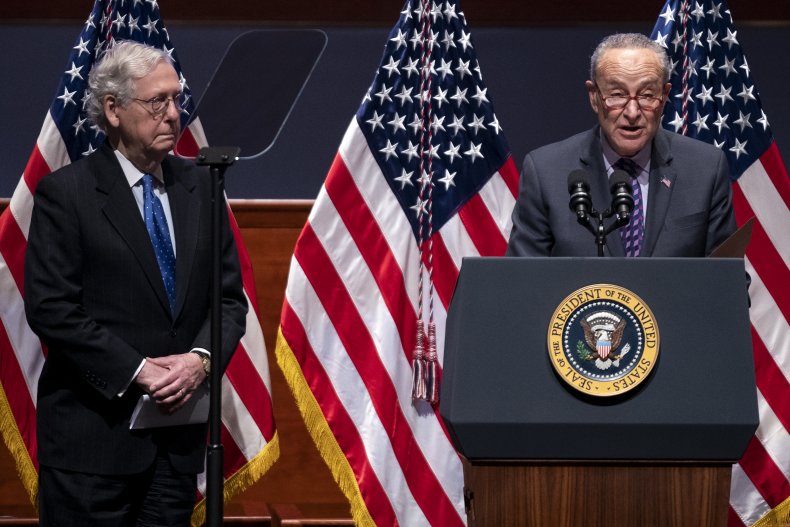 Mitch McConnell and Chuck Schumer