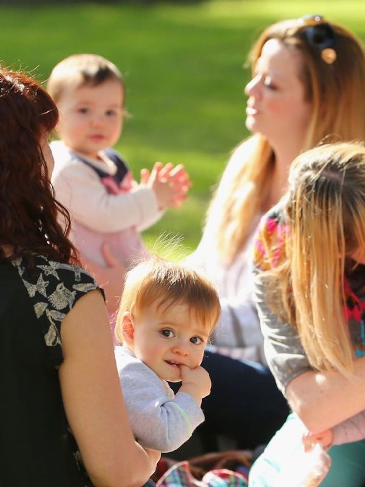 Playgroup during mothers meeting