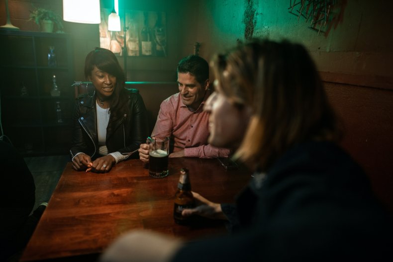 Happy hour with friends