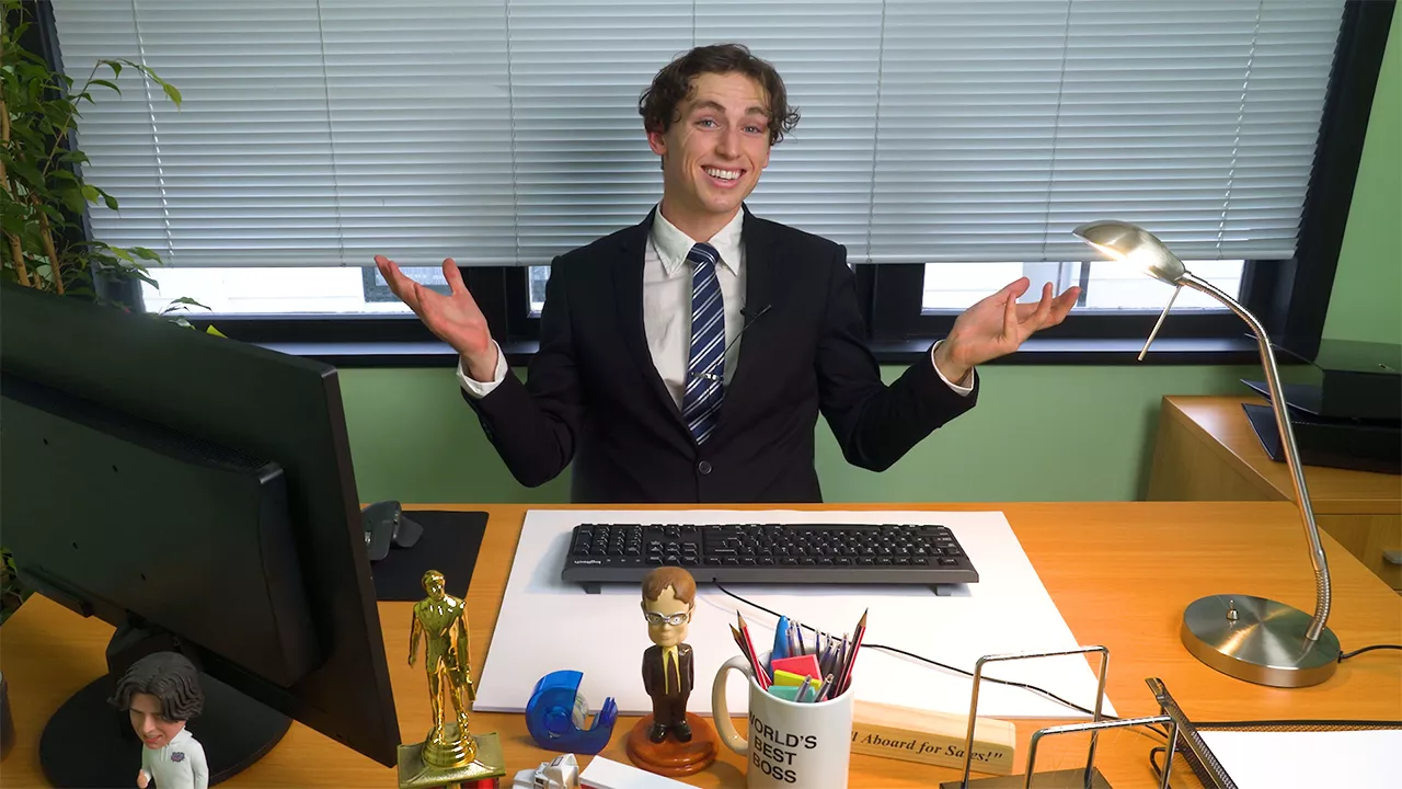 'The Office' Super-Fan Replicates Michael Scott's Desk at Home - Vimarsana News
