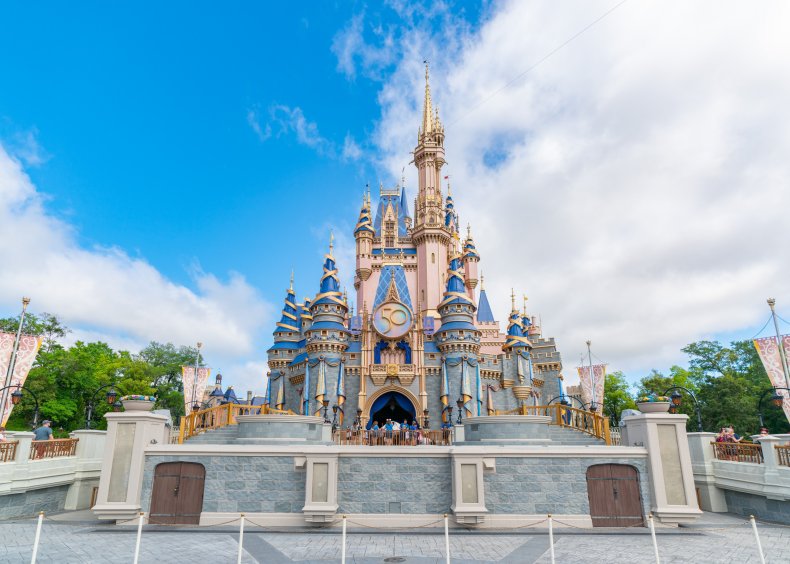 Cinderella Castle in Disney World