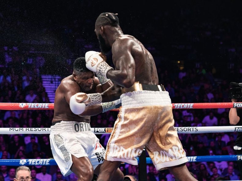 Deontay Wilder Luis Ortiz boxing match