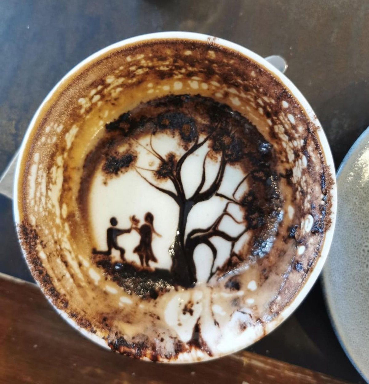 Latte Art - The Coffeenery