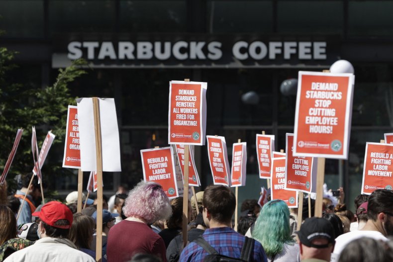 Starbucks labor unions closure