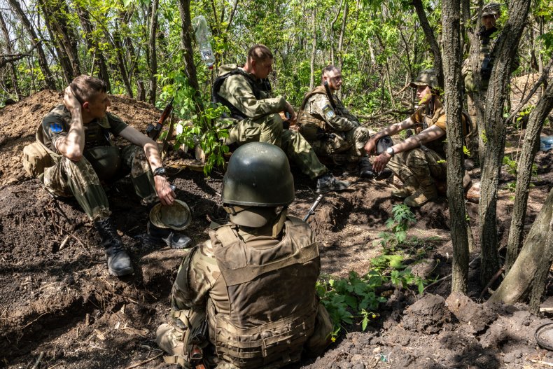 Ukrainian soldiers