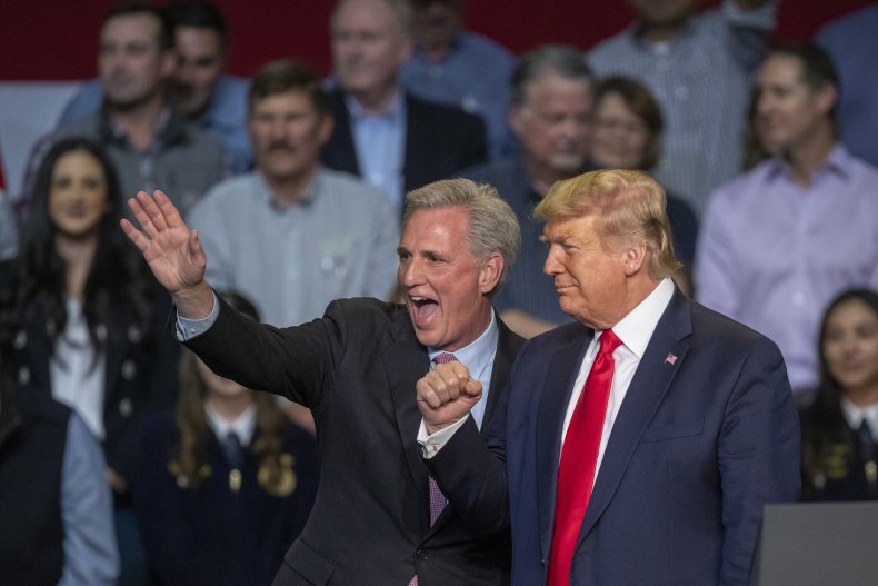 Trump endorses McCarthy despite criticism, booing