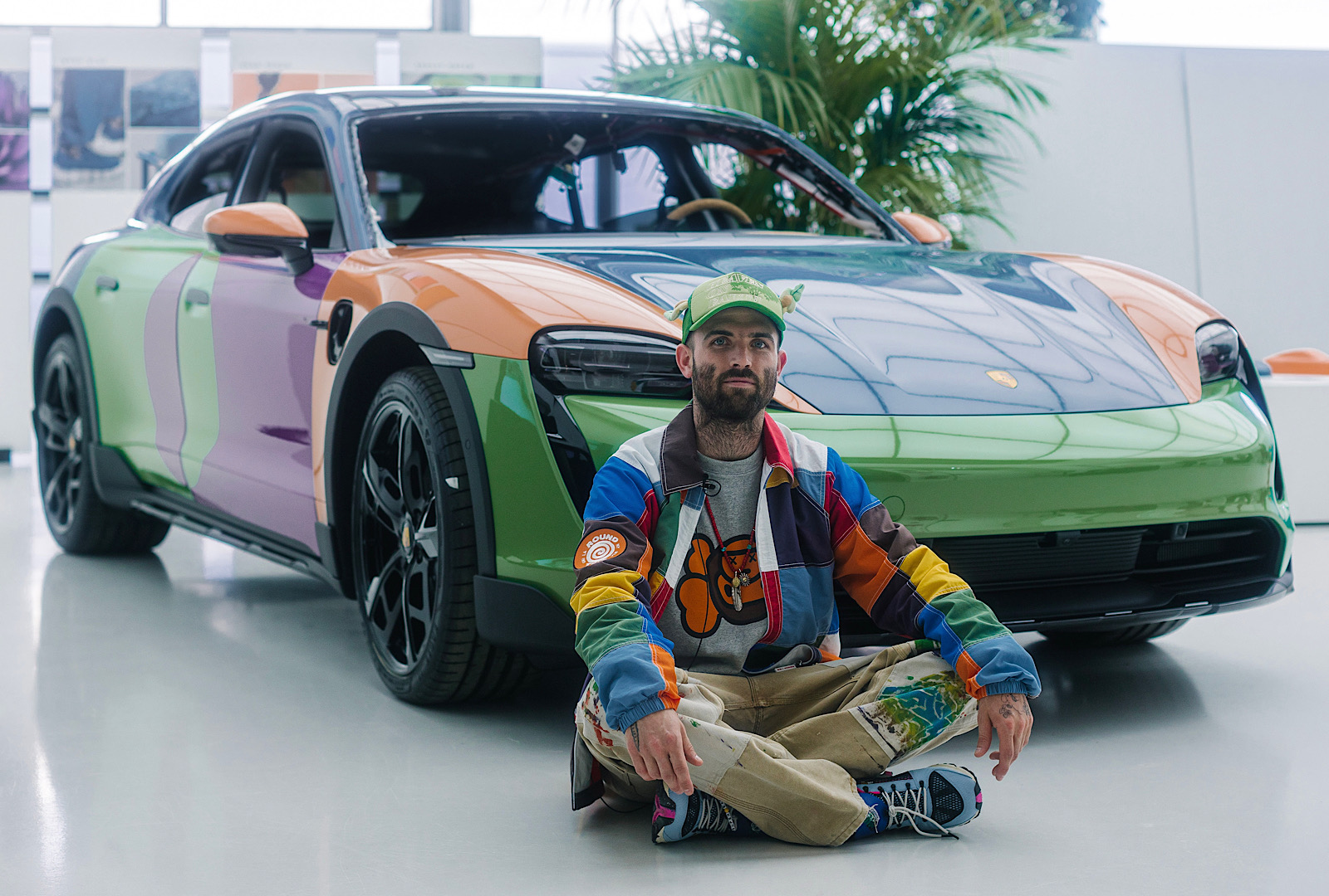 Sneaker Head Sean Wotherspoon Personalized This Electrical Porsche