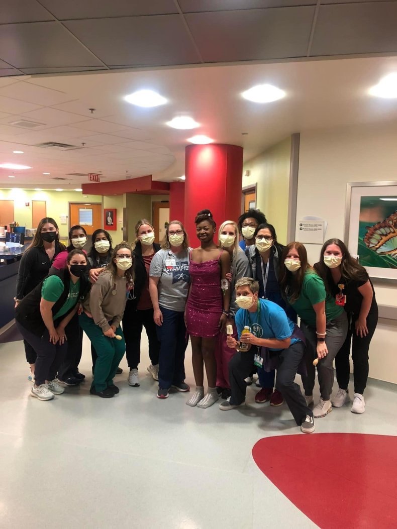 Jakayla and her care team