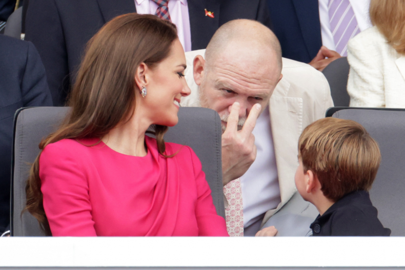 Prince Louis Mike Tindall Jubilee Pageant