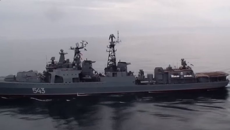 Russian Pacific fleet sabre rattling