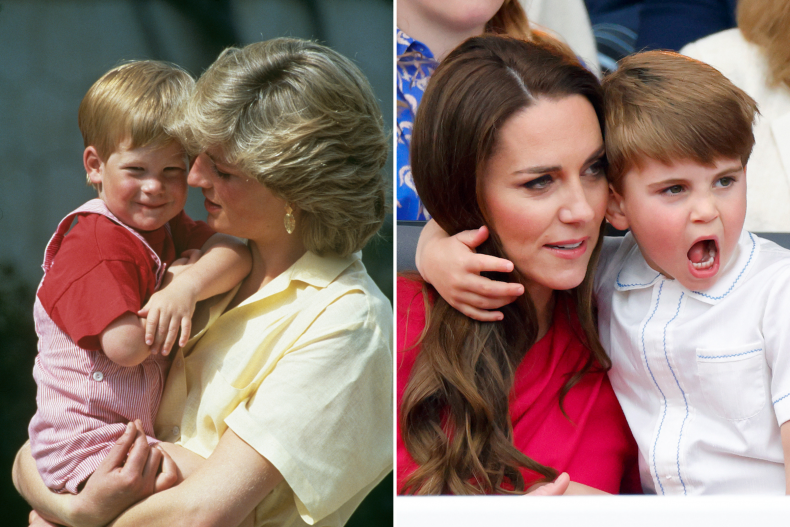 Prince Harry Prince Louis Naughtiness