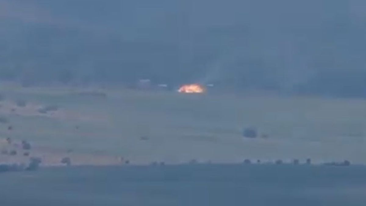 Watch: Dramatic Footage of Russian Chopper Reportedly Struck By Missile Mid-Air