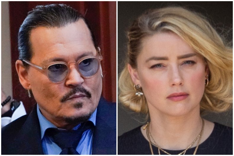 Johnny Depp and ex-wife Amber Heard