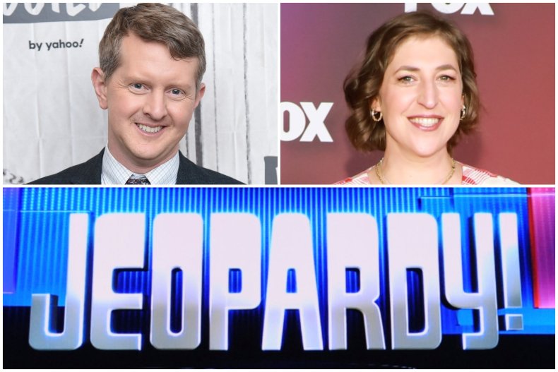 "Jeopardy!" hosts Ken Jennings, Mayim Bialik