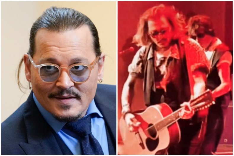Johnny Depp posts debut TikTok video