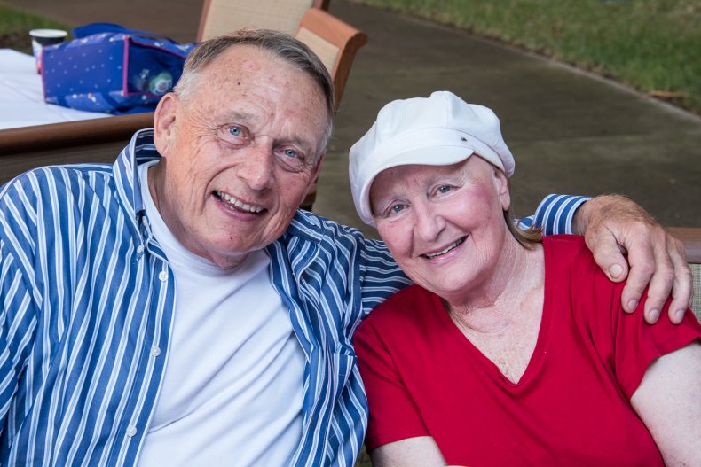 Marty Schreiber and his beloved wife, Elaine
