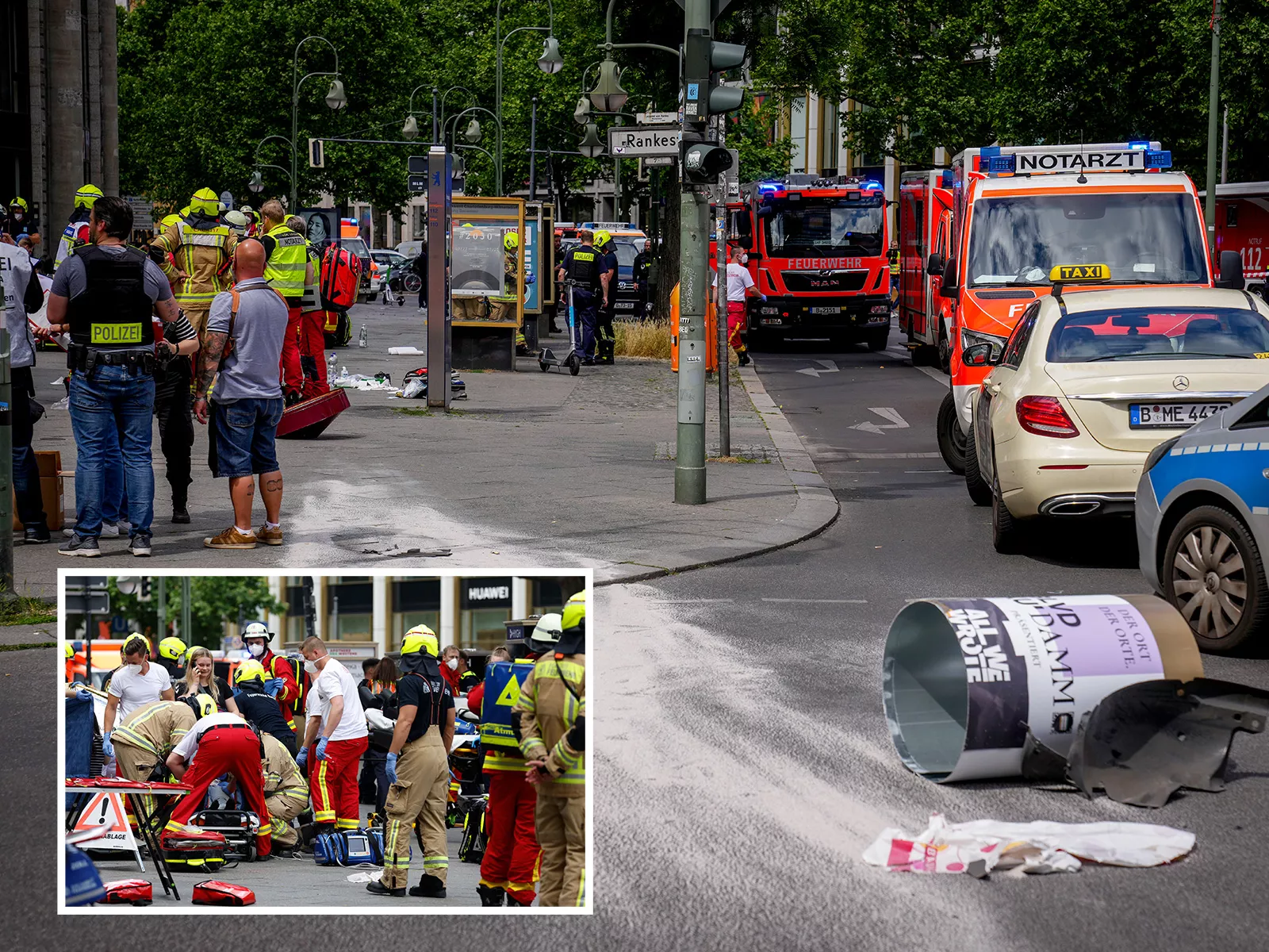 Berlin Police Report One Dead, Several Injured After Car Drives Into Crowd - Vimarsana News