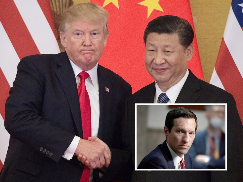 Donald Trump Left Tensions With China Sky