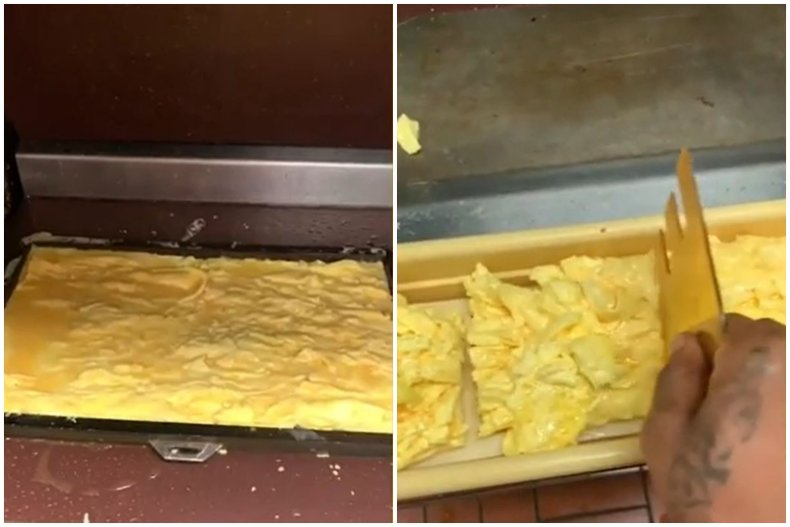 Screengrabs from @ayehoes_itstay's video.