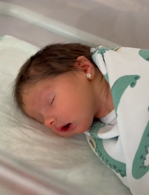 piercing newborn ears