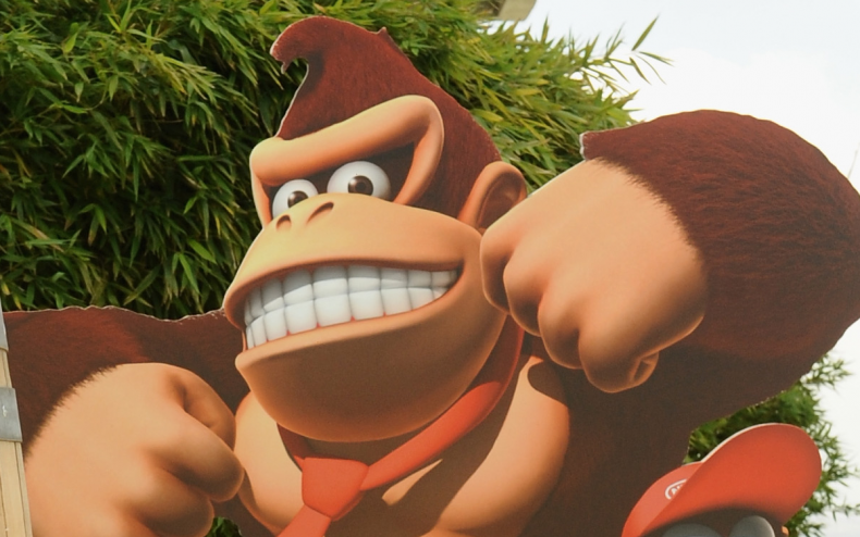 Video game icon Donkey Kong.