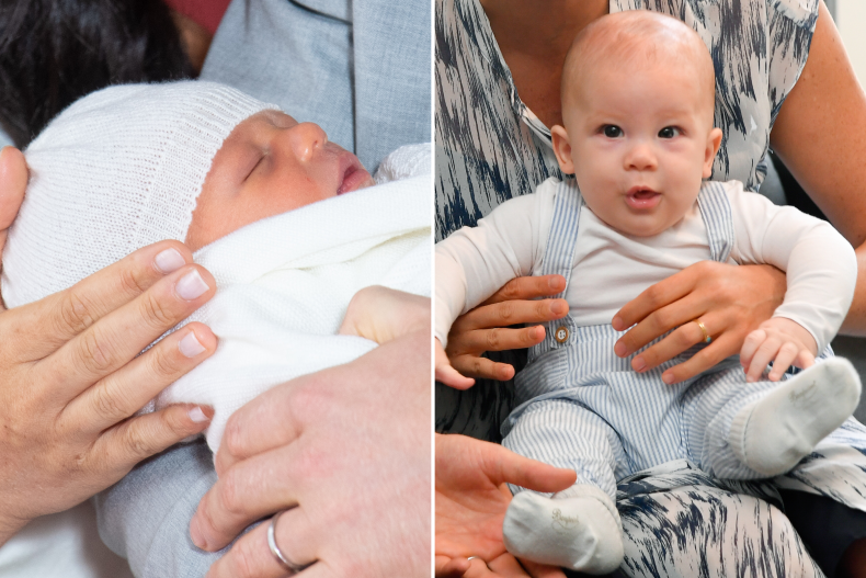 Archie Harrison Mountbatten Windsor Baby Photos